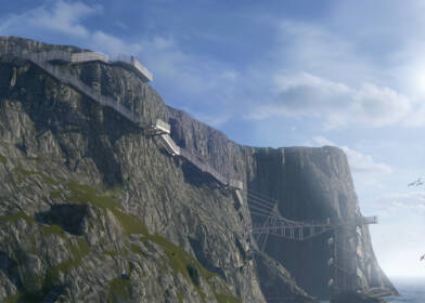 T R The Gobbins
